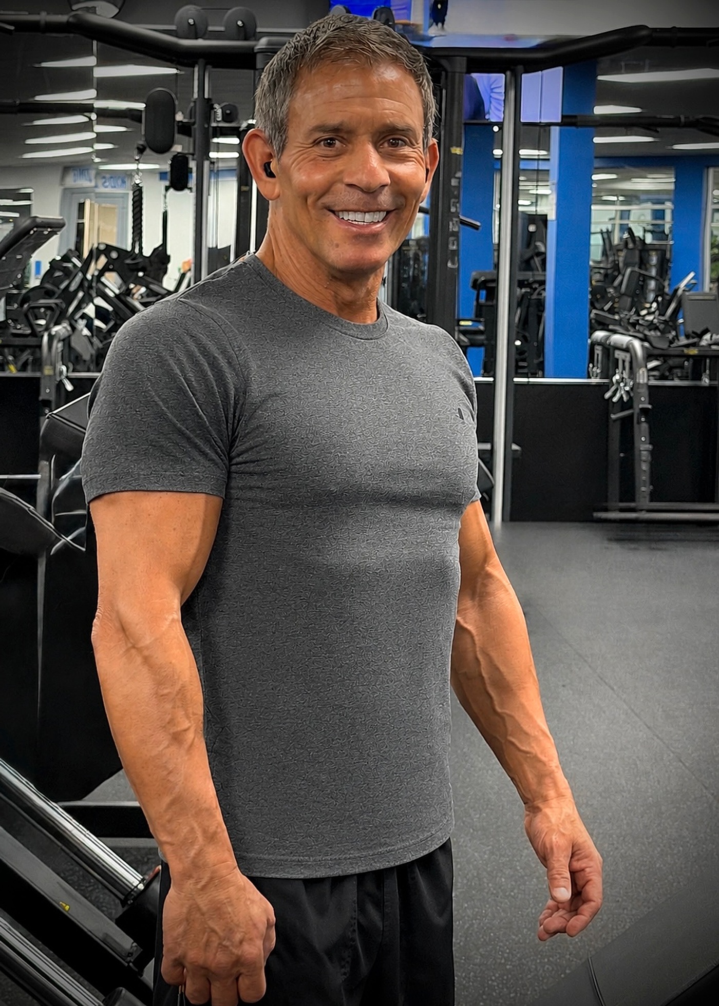 Chris Cappella in the gym